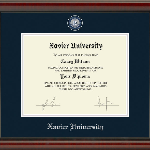 Xavier Diploma Frame - Excelsior Shot #2