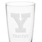 Yale 20oz Pilsner Glasses - Set of 2 Shot #3