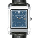 Yale Men's Blue Quad Watch with Leather Strap