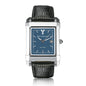 Yale Men's Blue Quad Watch with Leather Strap Shot #2