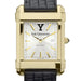 Yale Men's Gold Watch with 2-Tone Dial & Leather Strap at M.LaHart & Co.