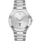 Yale Men's Movado Collection Stainless Steel Watch with Silver Dial Shot #2