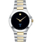 Yale Men's Movado Collection Two-Tone Watch with Black Dial Shot #2