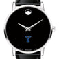 Yale Men's Movado Museum with Leather Strap Shot #1