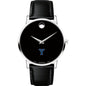 Yale Men's Movado Museum with Leather Strap Shot #2