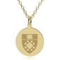 Yale SOM 14K Gold Pendant & Chain Shot #2