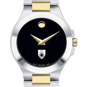 Yale SOM Women&#39;s Movado Collection Two-Tone Watch with Black Dial Shot #1