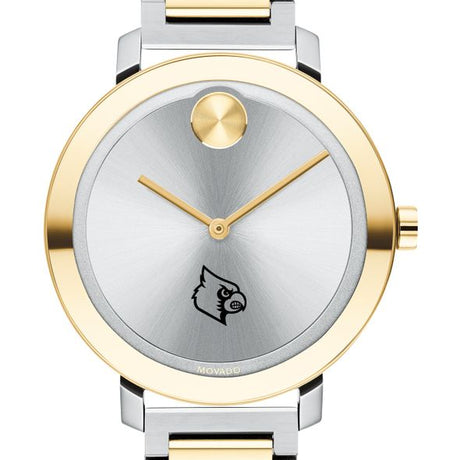 University of Louisville Women's Movado Two-Tone Bold 34