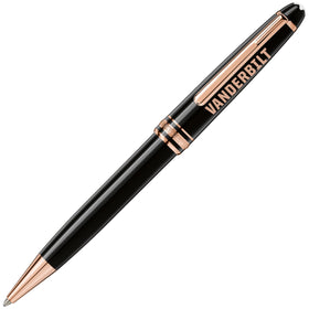 Vanderbilt Montblanc Meisterstück Classique Ballpoint Pen in Red Gold