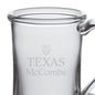 Texas McCombs Glass Tankard by Simon Pearce