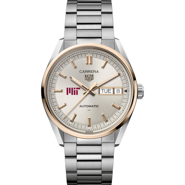 MIT TAG Heuer Carrera Automatic Day-Date 18K 5N Rose Gold