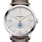 Columbia Men's Baume et Mercier 40mm Classima Quartz Watch with Silver Dial & Dark Brown Leather Strap