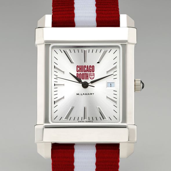 Chicago Booth Collegiate Watch with RAF Nylon Strap for Men