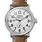 UC Berkeley Haas Shinola Watch, The Runwell 41 mm White Dial
