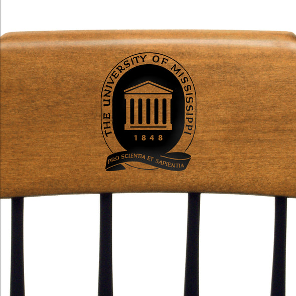 Ole Miss Captain's Chair