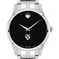 HBS Men's Movado Collection Stainless Steel Watch with Black Dial
