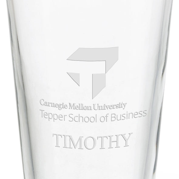 Tepper School of Business 16 oz Pint Glass