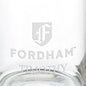Fordham University 13 oz Glass Coffee Mug
