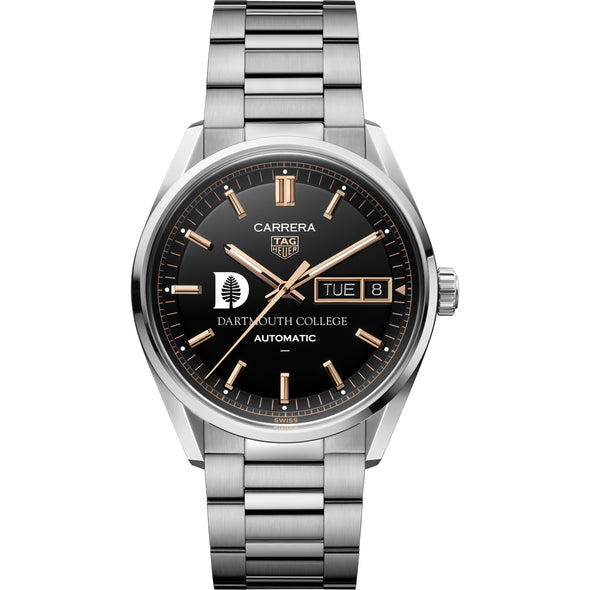 Dartmouth Men's TAG Heuer Carrera Day-Date with Black Dial