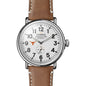 Texas Longhorns Shinola Watch, The Runwell 47 mm White Dial