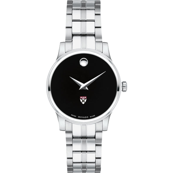 HBS Women's Movado Stainless Steel Watch with Black Dial