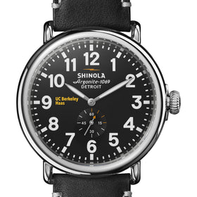 UC Berkeley Haas Shinola Watch, The Runwell 47 mm Black Dial