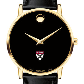 HBS Men's Movado Gold Museum Classic Leather