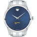 UC Berkeley Haas Men's Movado Collection Stainless Steel Watch with Blue Dial