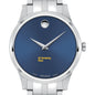 UC Berkeley Haas Men's Movado Collection Stainless Steel Watch with Blue Dial
