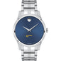 UC Berkeley Haas Men's Movado Collection Stainless Steel Watch with Blue Dial