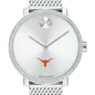 Texas Longhorns Women's Movado Bold with Crystal Bezel & Mesh Bracelet
