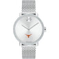 Texas Longhorns Women's Movado Bold with Crystal Bezel & Mesh Bracelet