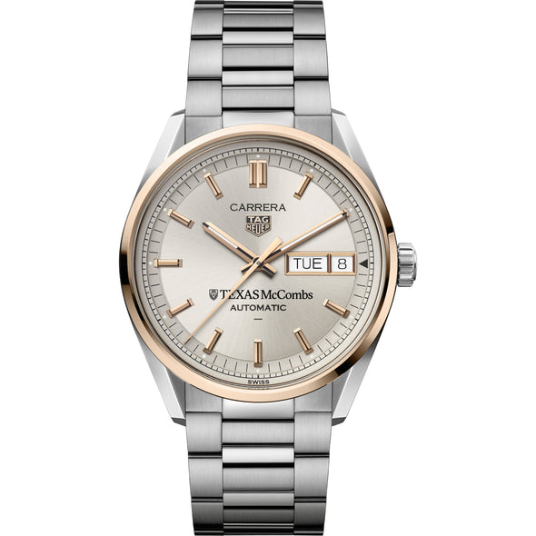 Texas McCombs TAG Heuer Carrera Automatic Day-Date 18K 5N Rose Gold