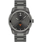 Texas Longhorns Men's Movado BOLD Gunmetal Grey with Date Window