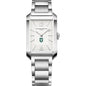 Tulane Men's Baume et Mercier 43X27mm Hampton Watch with Silver Dial & Bracelet