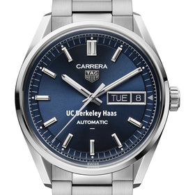 UC Berkeley Haas Men's TAG Heuer Carrera Day-Date Automatic with Blue Dial