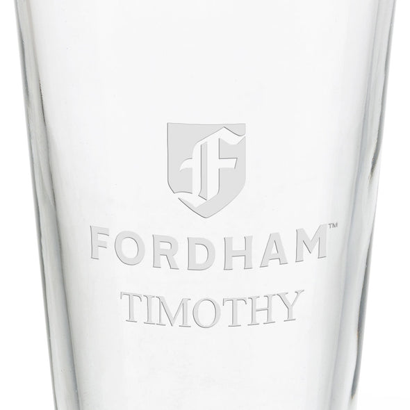 Fordham University 16 oz Pint Glass