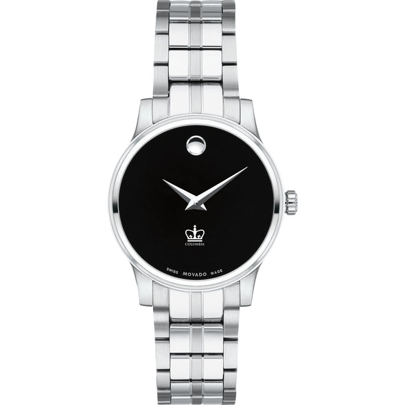 Columbia Women's Movado Stainless Steel Watch with Black Dial