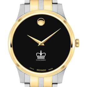Columbia Men's Movado Collection Two-Tone Watch with Black Dial
