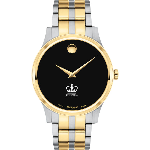 Columbia Men's Movado Collection Two-Tone Watch with Black Dial