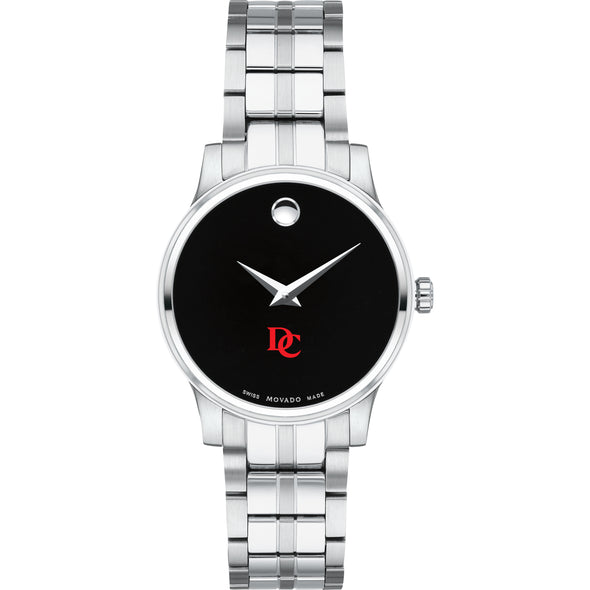 Davidson Women's Movado Stainless Steel Watch with Black Dial