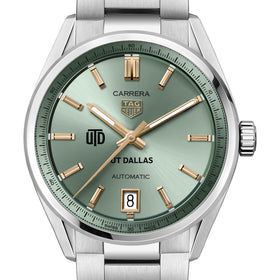 UT Dallas Women's TAG Heuer Steel Carrera with Green Dial