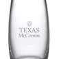 Texas McCombs Glass Addison Vase by Simon Pearce