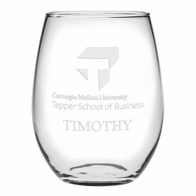 Tepper Stemless Wine Glasses Made in the USA