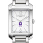 NYU Women's Baume et Mercier 35X22mm Hampton Watch with Silver Dial & Bracelet