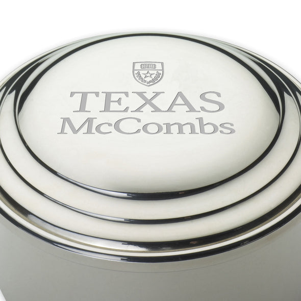 Texas McCombs Pewter Keepsake Box