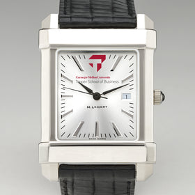 Tepper Men's Collegiate Watch with Leather Strap