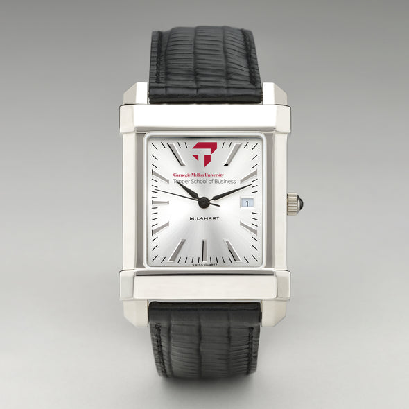 Tepper Men's Collegiate Watch with Leather Strap