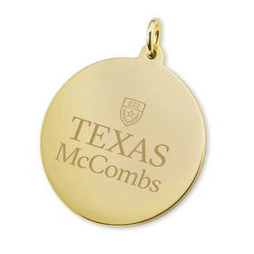 Texas McCombs 14K Gold Charm