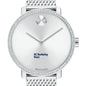 UC Berkeley Haas Women's Movado Bold with Crystal Bezel & Mesh Bracelet